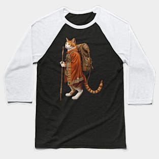 Cat Tarot Whisker Whisperer Wisdom Baseball T-Shirt